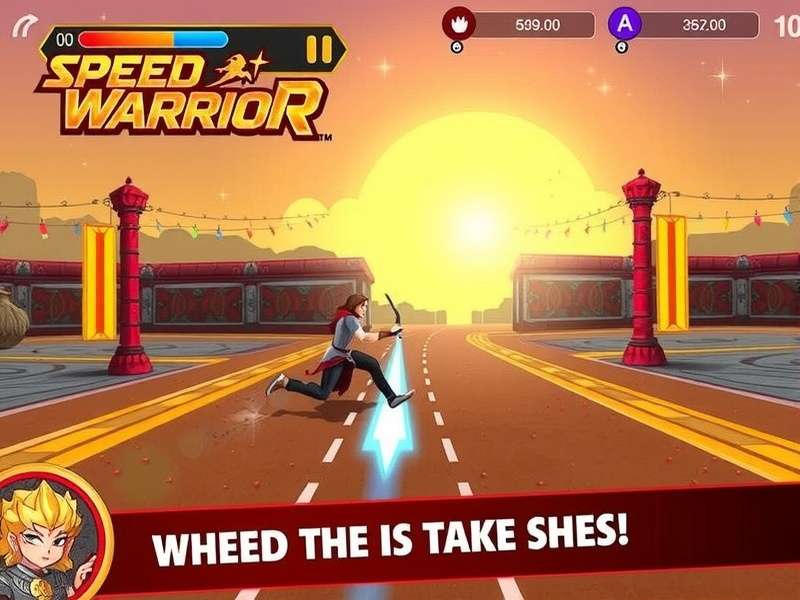 Speed Warrior Game Screenshot